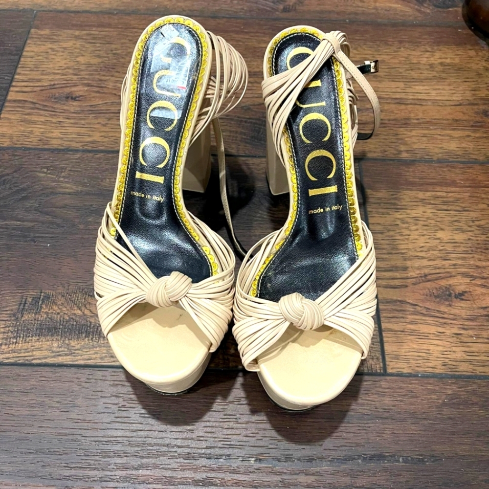 Gucci platform Sandals size 38.5